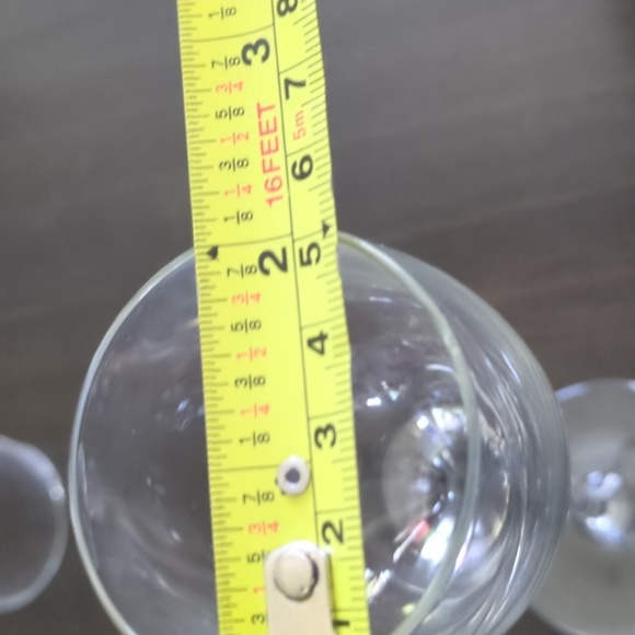 Vintage Kosta Boda Crystal Line Wine Cordial Glasses by Anna Ehrner set of 6 - Picture 7 of 7